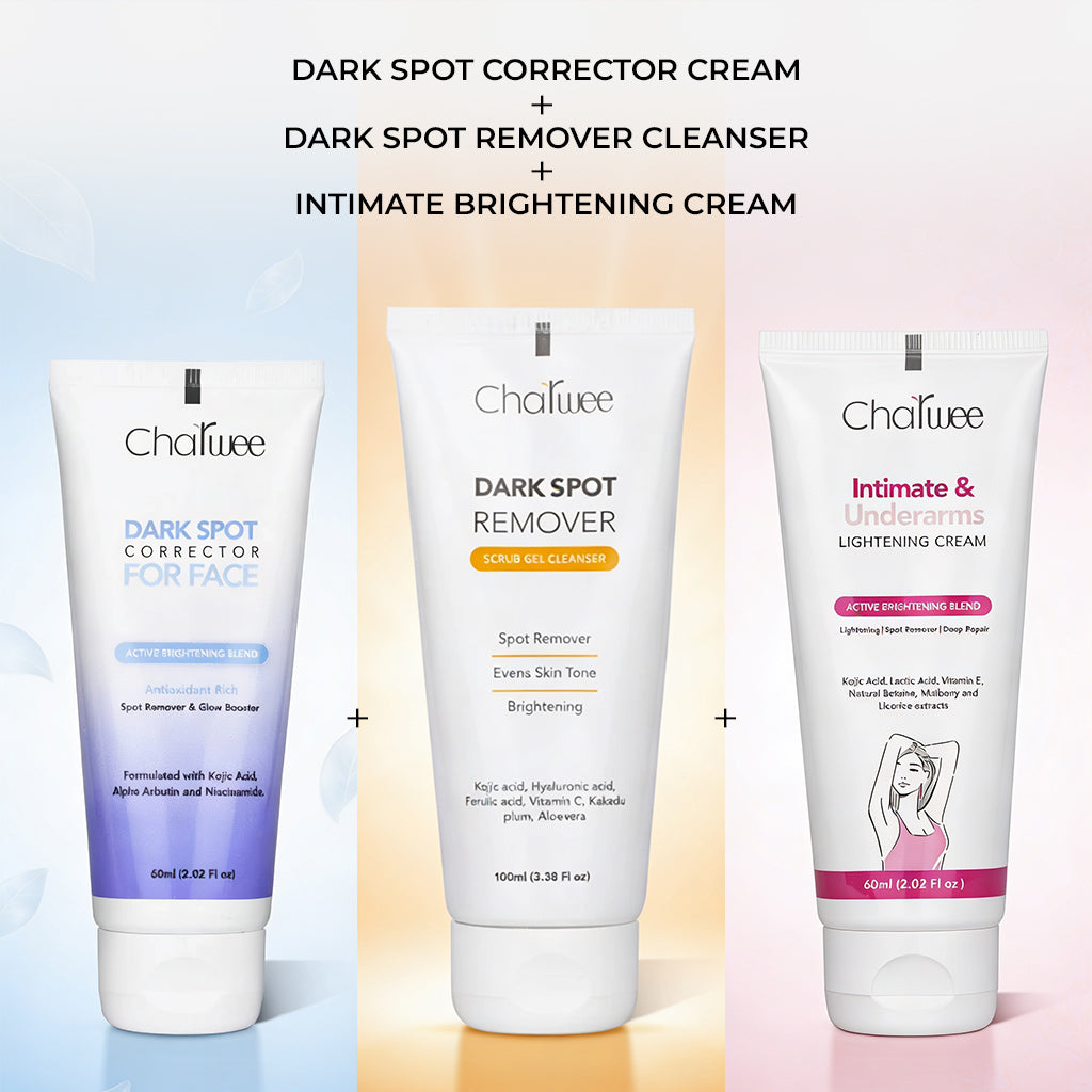 Dark Spot Corrector + Dark Spot Remover + Intimate Brightening Cream