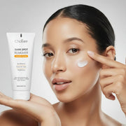 Dark Spot Remover Scrub Gel Cleanser & Bulgarian Rose Exfoliating Glow Astringent Toner