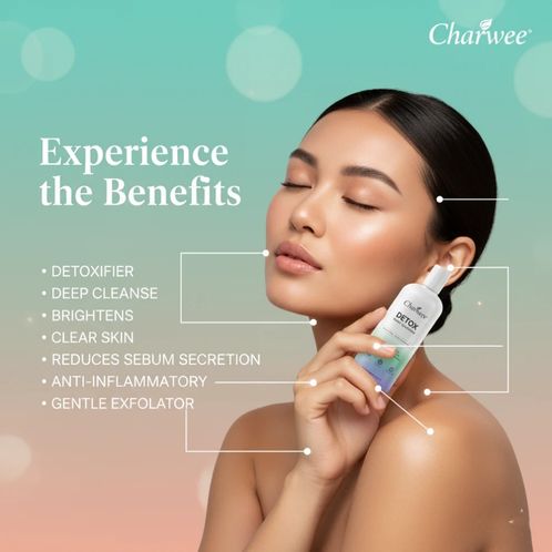 Charwee Detox Body Cleanser with Tea Tree & Salicylic Acid