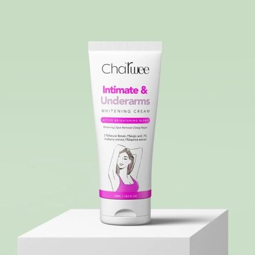 Charwee Intimate & Underarms Lightening Cream with Active Lightening Blend