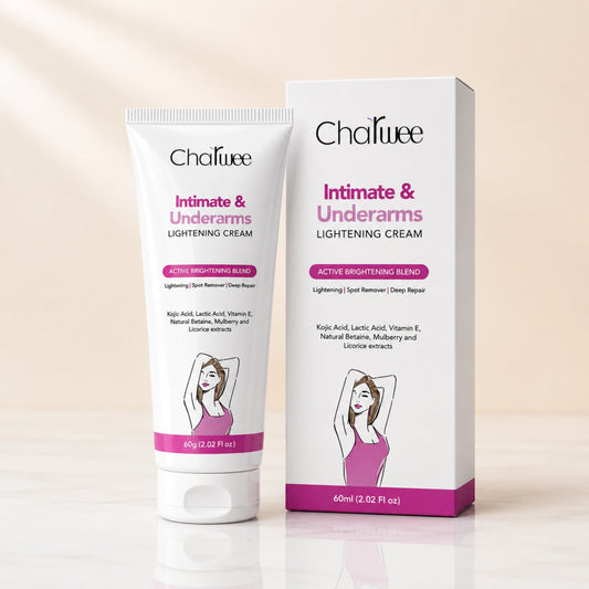Charwee Intimate & Underarms Lightening Cream with Active Lightening Blend