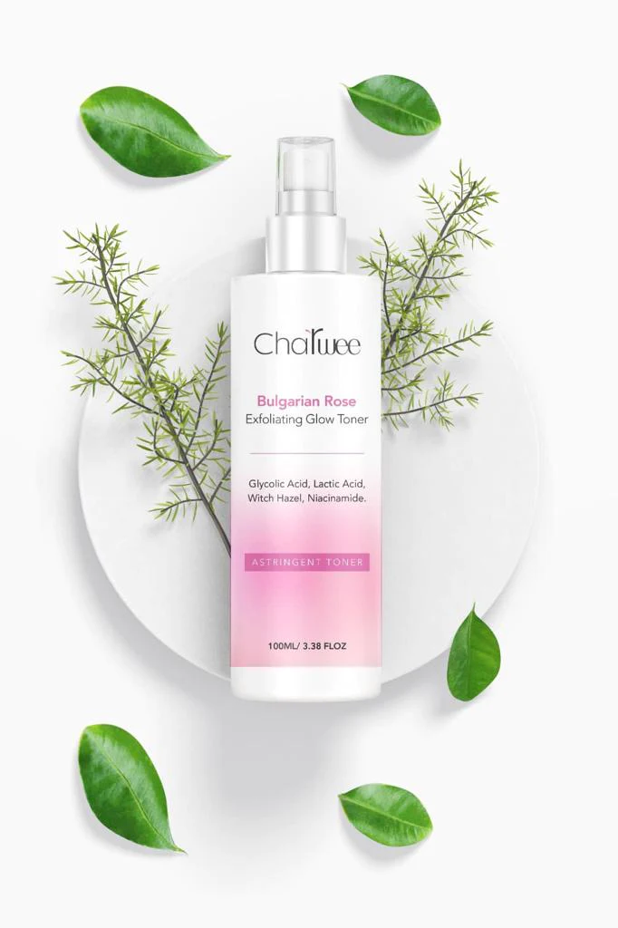 Charwee Bulgarian Rose Exfoliating Glow Astringent Toner