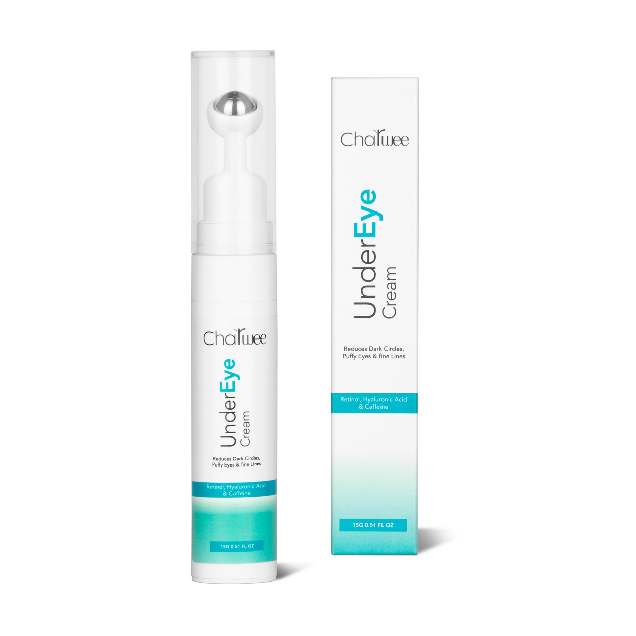 Charwee Under Eye Cream with Retinol & Caffeine